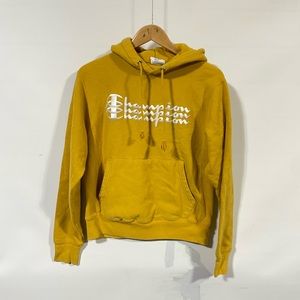 Champion Men's Mustard Hoodie